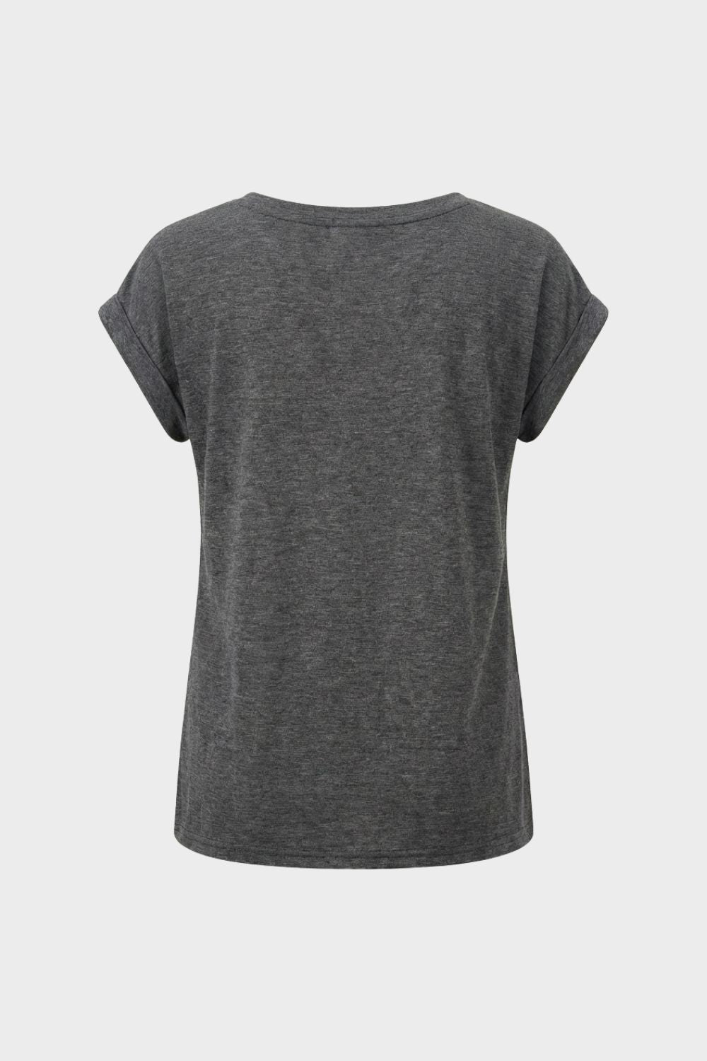 Women's Short Sleeve Round Neck T-Shirt | Loose Fit