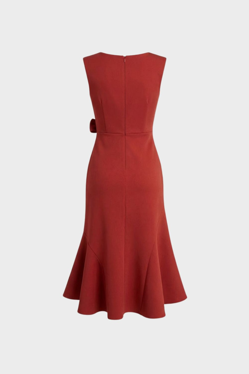 Women's Sleeveless Midi Dress | Draped