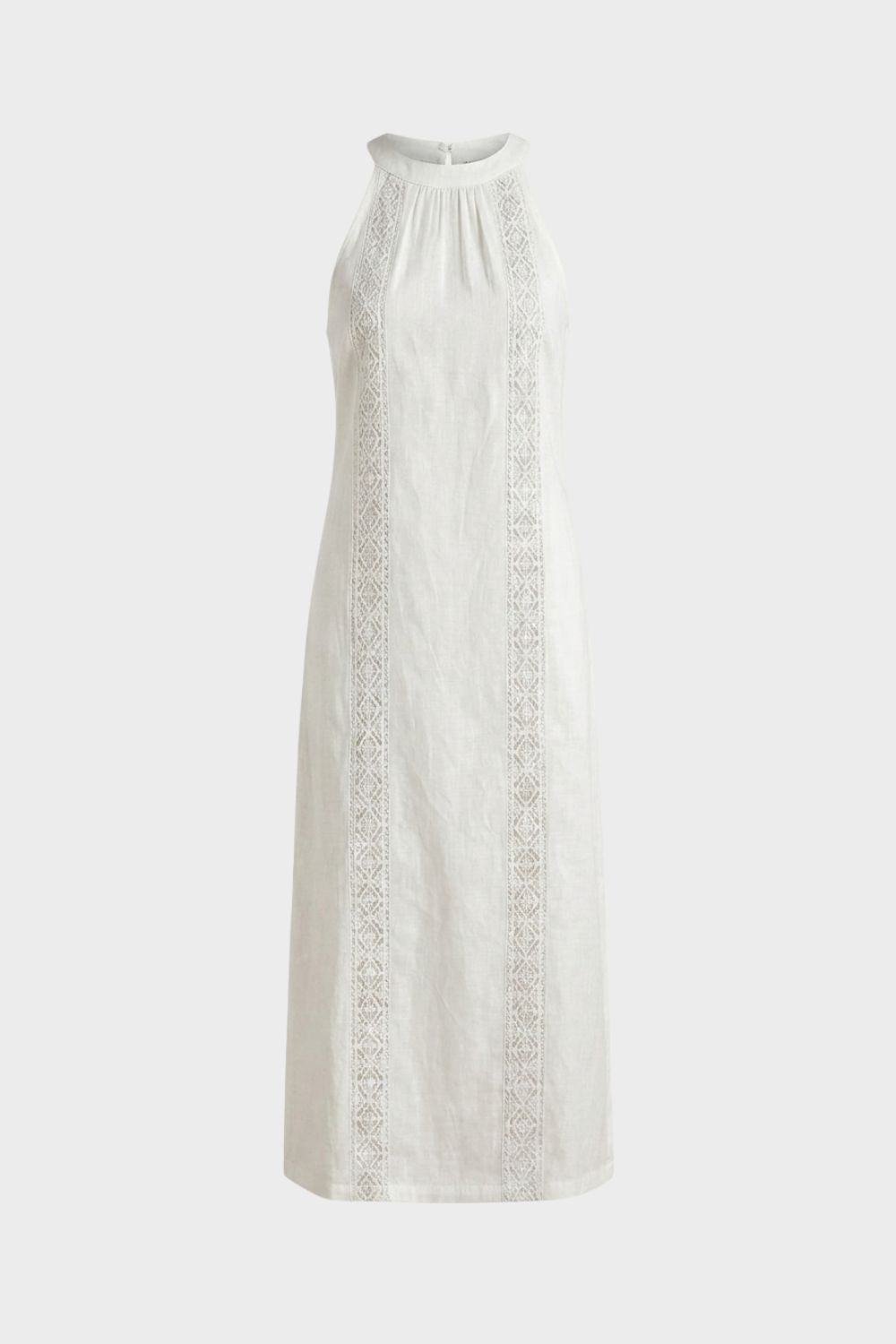 Women's Sleeveless High Neck Dress | Maxi