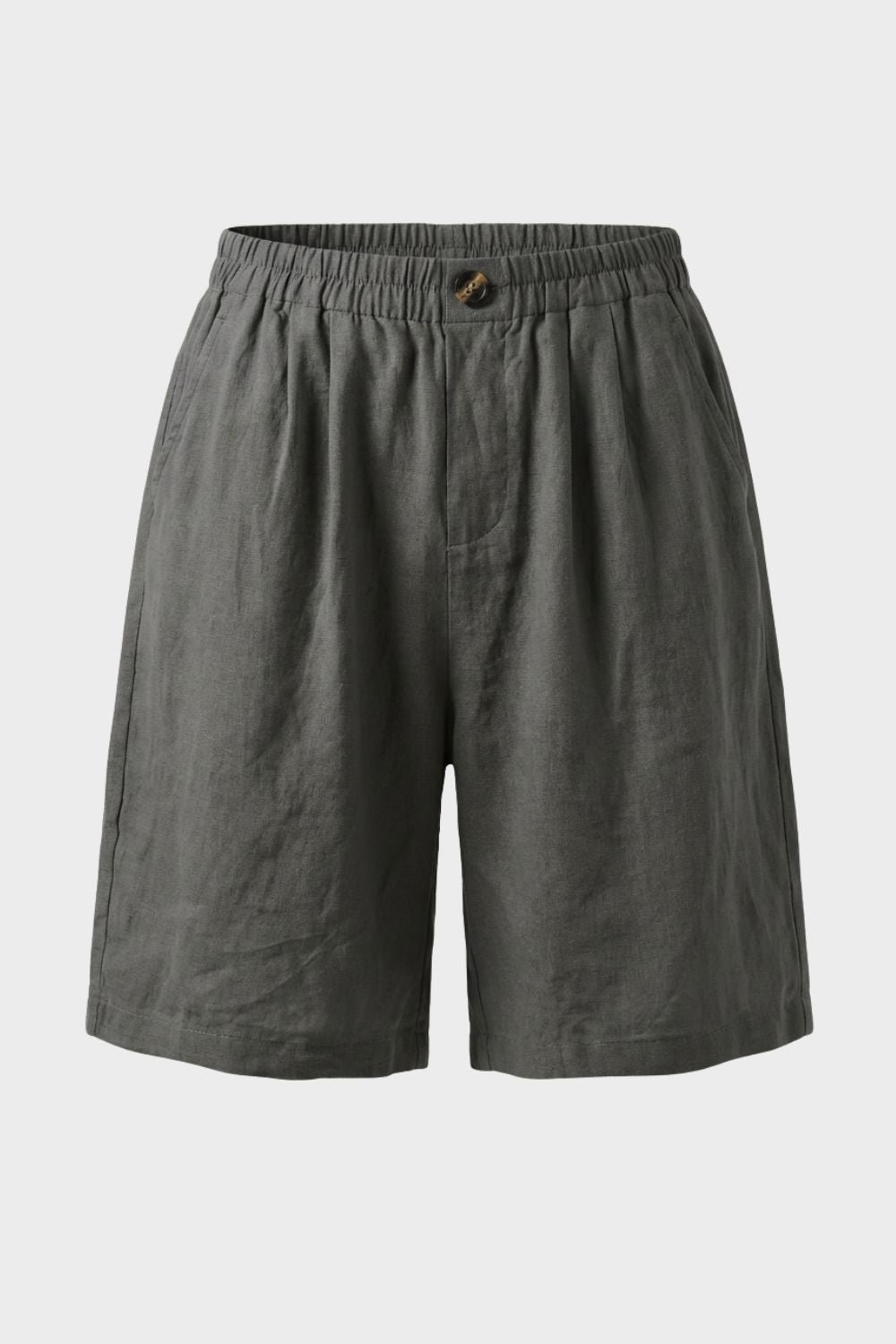 Women's Loose Fit Mid Waist Shorts | Wide Leg