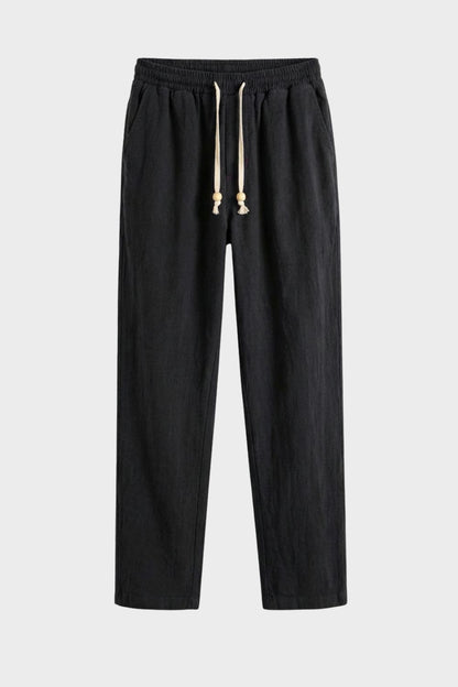 Men's Japan Style Relaxed Casual Tapered Trouser | Drawstring Waist