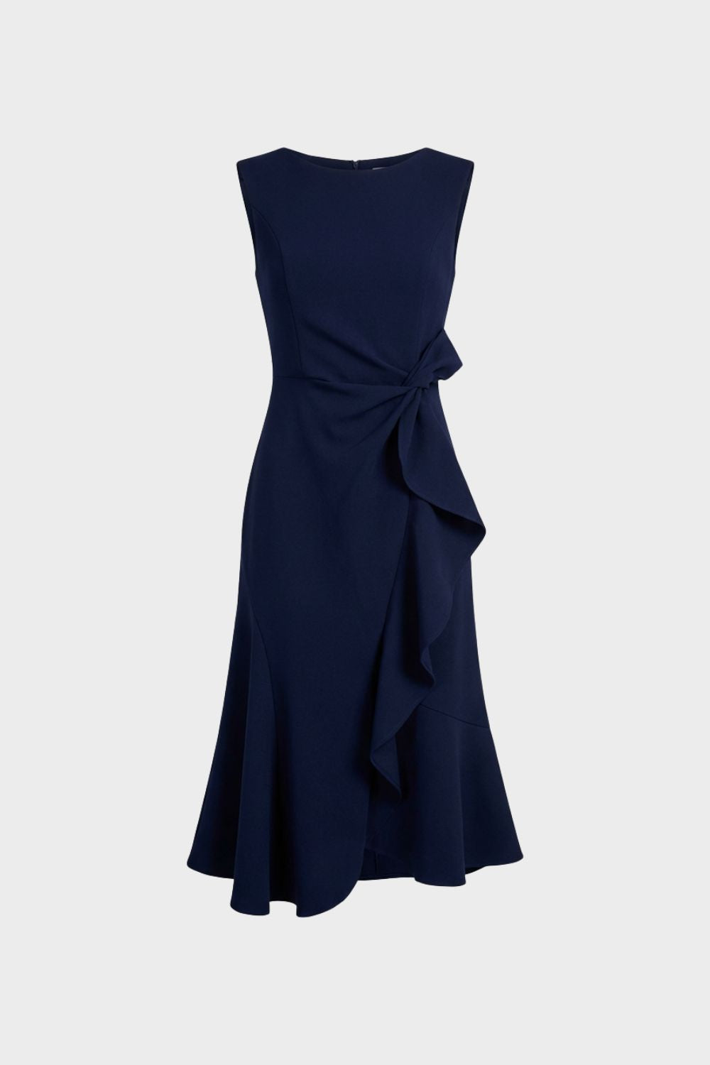 Women's Sleeveless Midi Dress | Draped