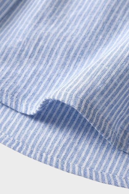 Men's Hooded Striped Shirt