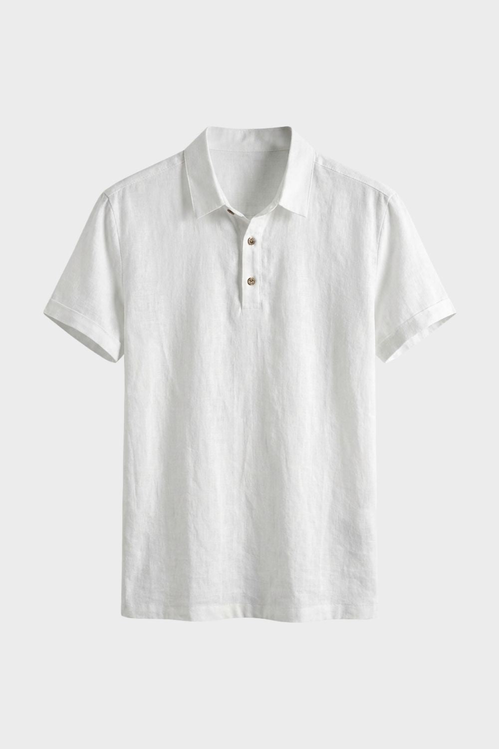 Men's Japan Style Minimal Button Placket Casual Shirt | Short Sleeve