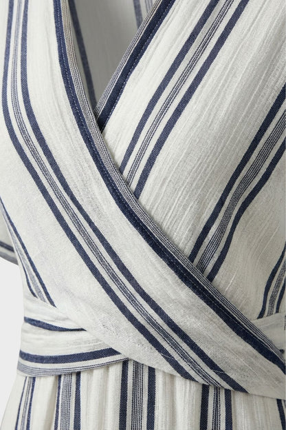 Women's Loose Striped Print Dress