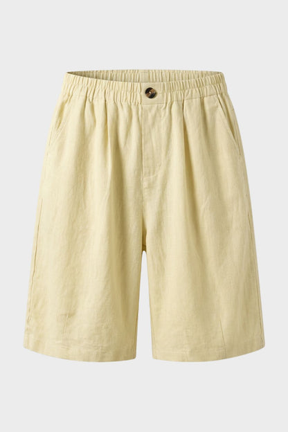 Women's Loose Fit Mid Waist Shorts | Wide Leg
