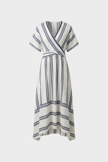 Women's Loose Striped Print Dress