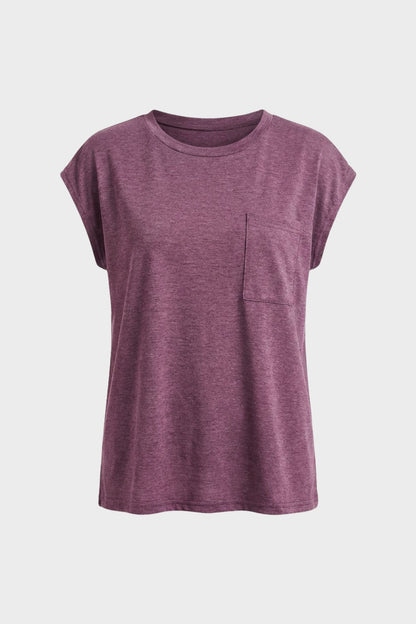 Women's Short Sleeve Round Neck T-Shirt | Loose Fit