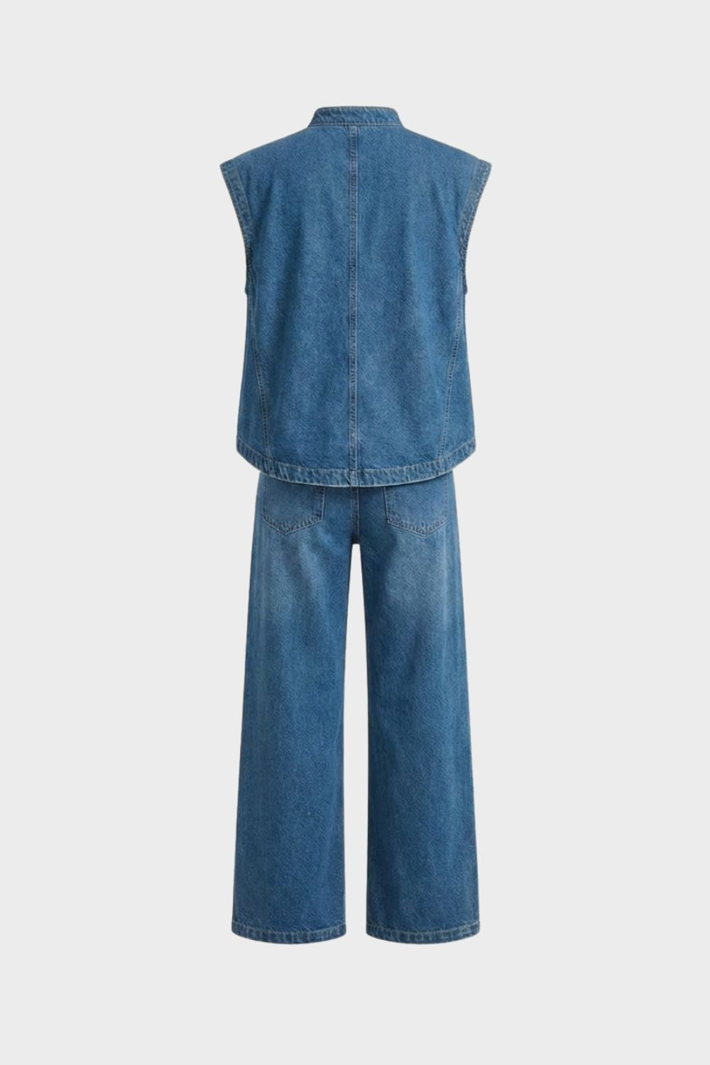 Women's Sleeveless Top and Wide Leg Pants Set | Everyday Wear