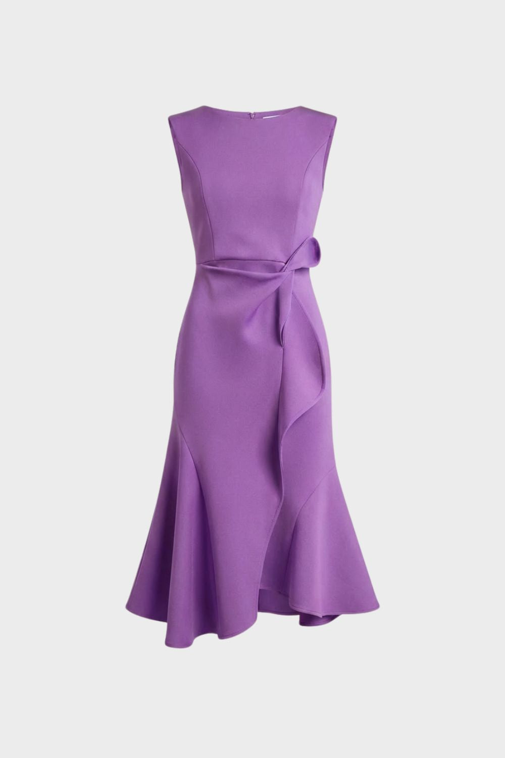 Women's Sleeveless Midi Dress | Draped