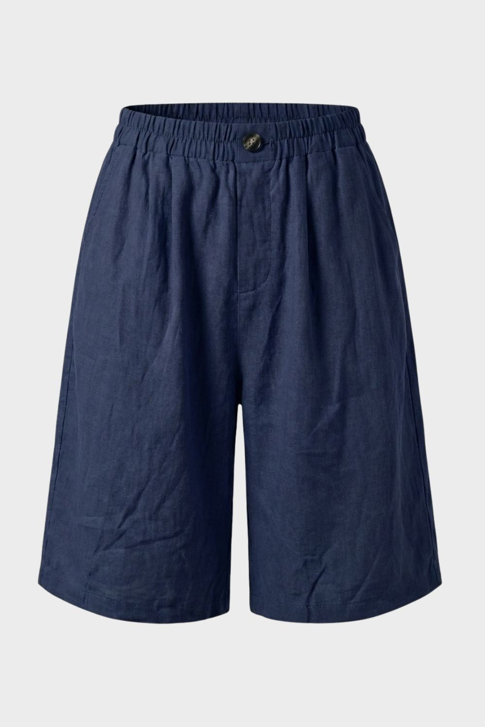 Women's Loose Fit Mid Waist Shorts | Wide Leg
