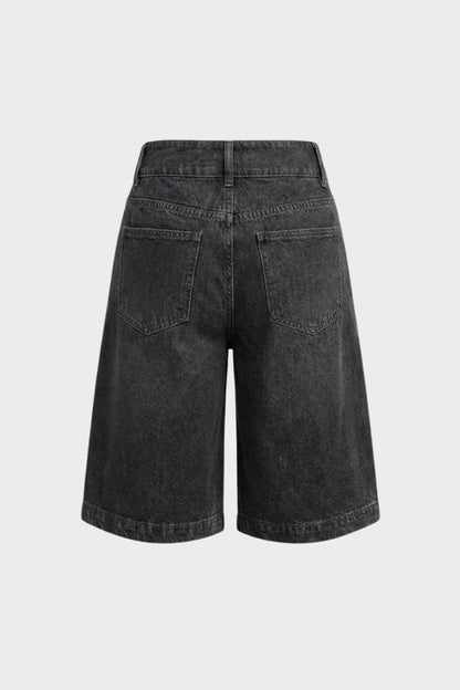 Women's High Waist Button Front Shorts | Everyday Wear