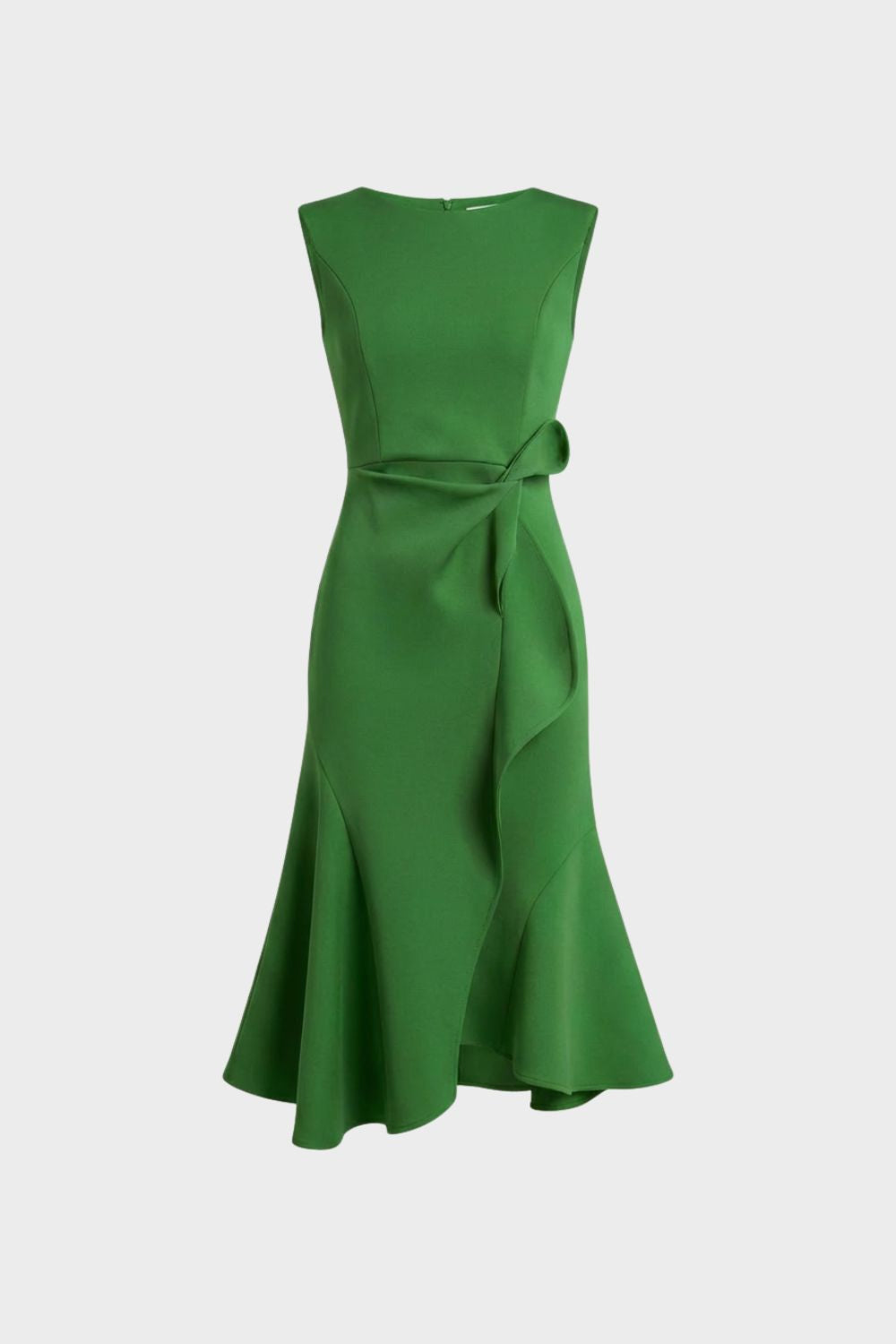Women's Sleeveless Midi Dress | Draped
