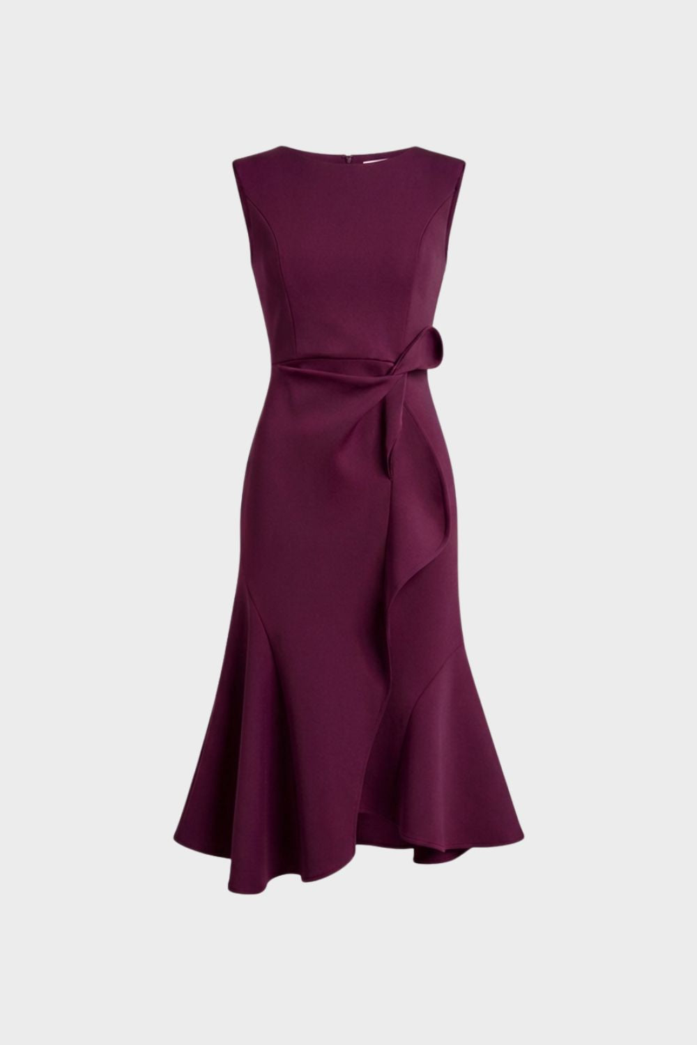 Women's Sleeveless Midi Dress | Draped