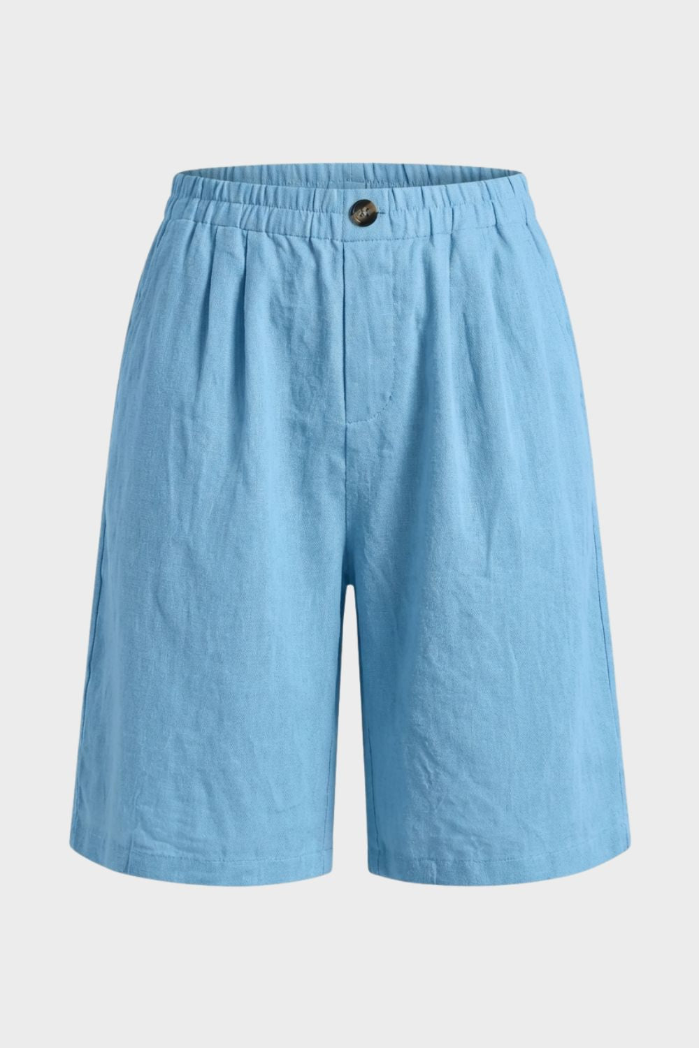 Women's Loose Fit Mid Waist Shorts | Wide Leg
