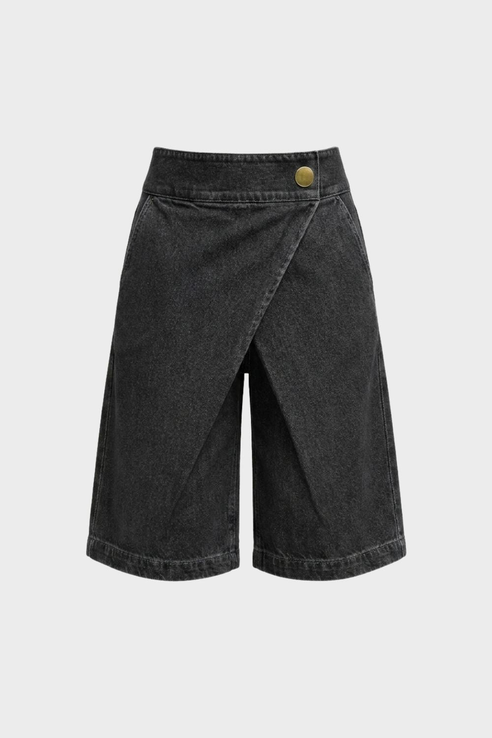 Women's High Waist Button Front Shorts | Everyday Wear