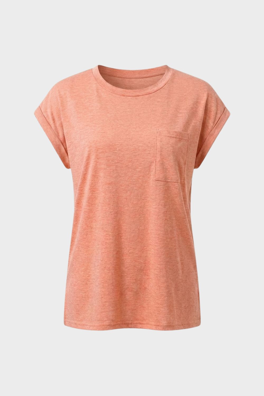 Women's Short Sleeve Round Neck T-Shirt | Loose Fit