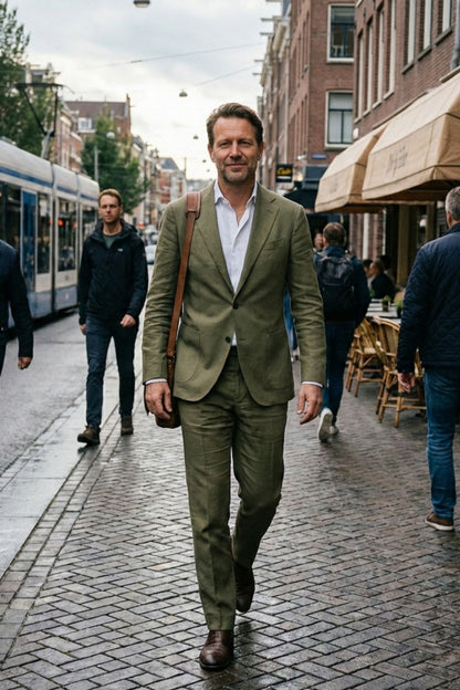 Men's Blazer and Trousers Suit