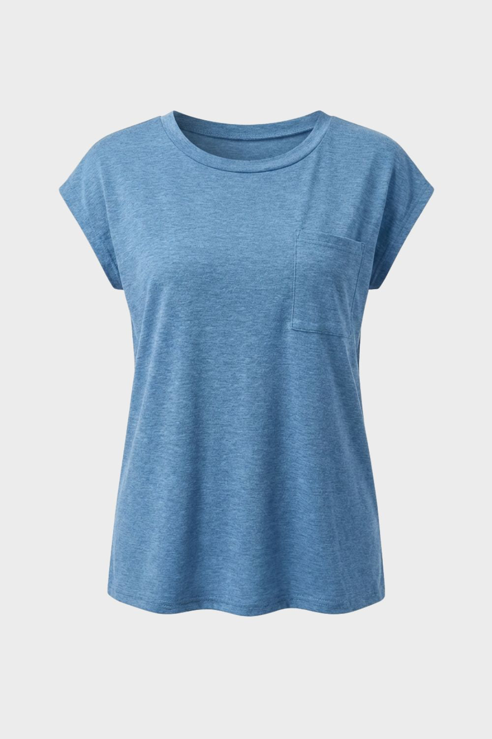 Women's Short Sleeve Round Neck T-Shirt | Loose Fit