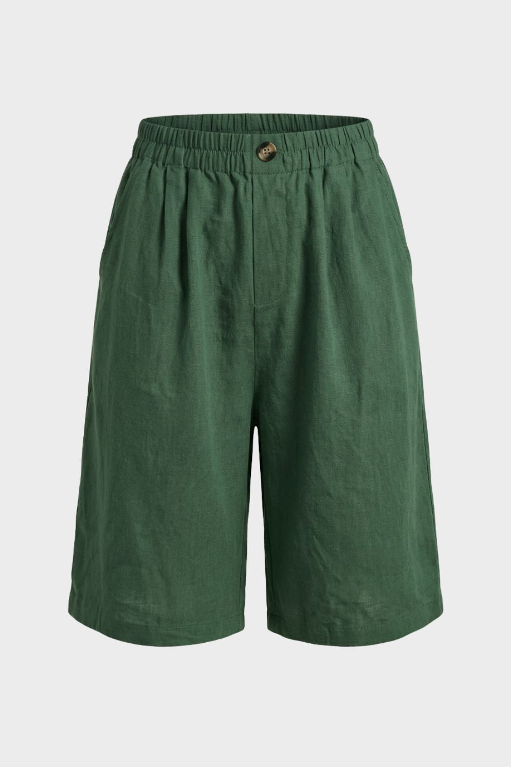 Women's Loose Fit Mid Waist Shorts | Wide Leg