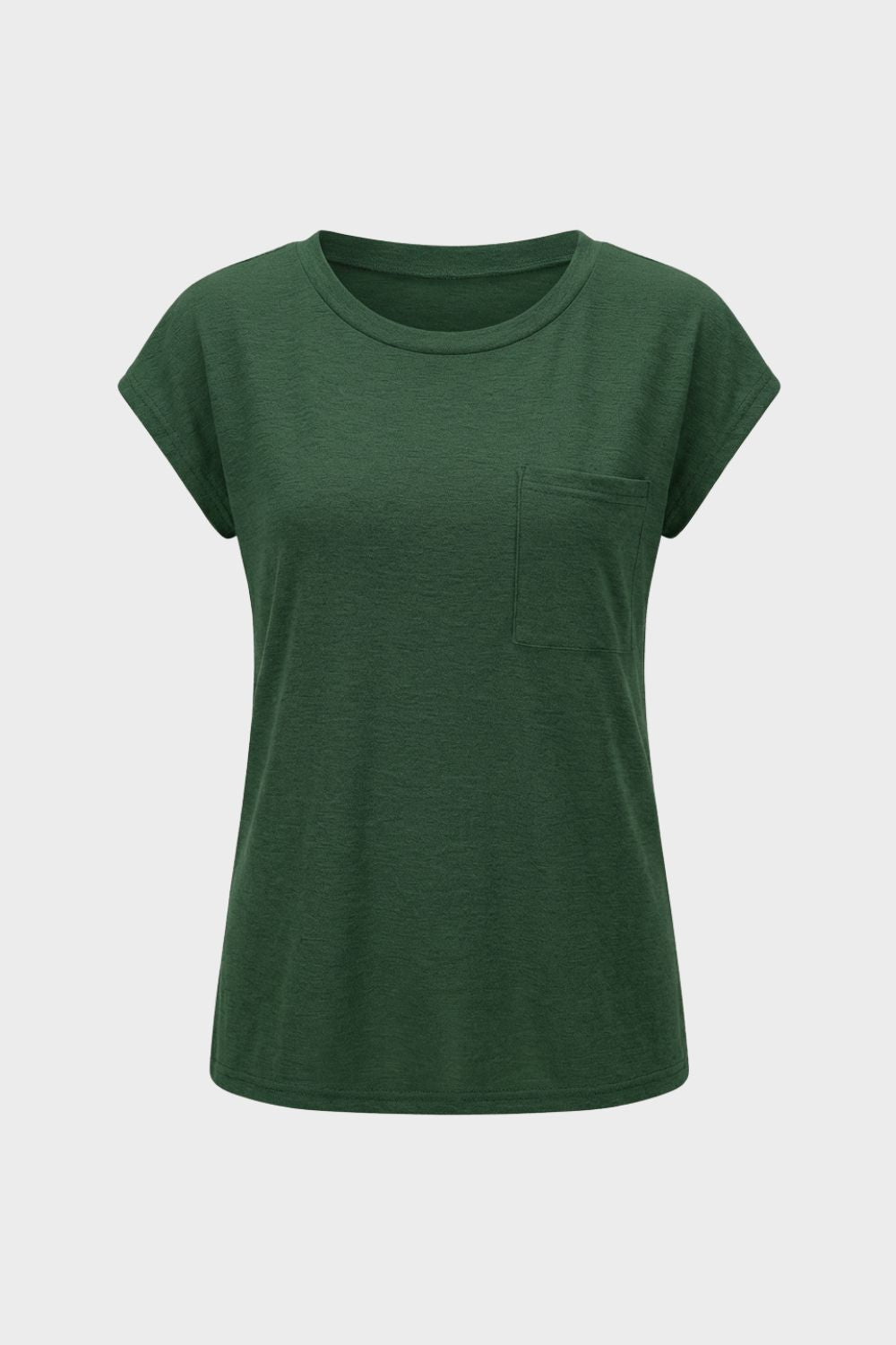 Women's Short Sleeve Round Neck T-Shirt | Loose Fit