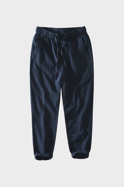 Men's Japan Style Relaxed Fit Casual Pants | Tapered Leg