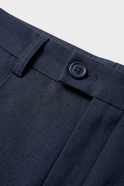 Slim Fit Men's Suit Trousers