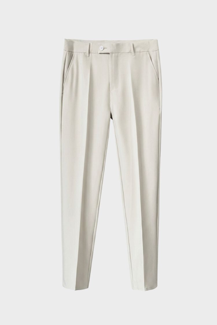 Slim Fit Men's Suit Trousers