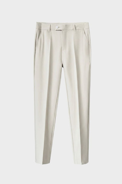 Slim Fit Men's Suit Trousers
