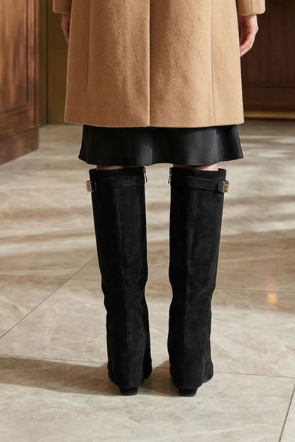 Women's Block Heel Boot | Knee-High