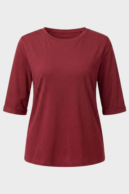 Women's Short Sleeve Round Neck T-Shirt | Casual Style