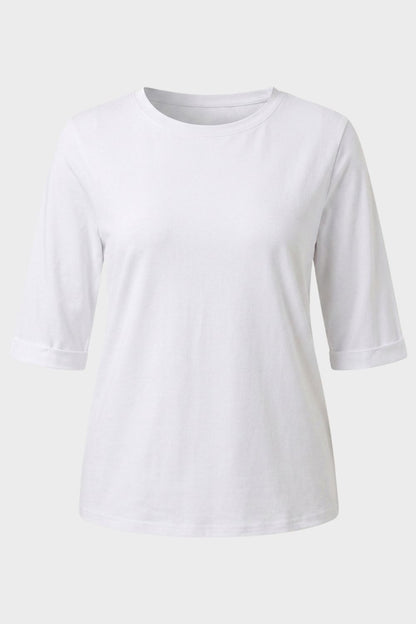 Women's Short Sleeve Round Neck T-Shirt | Casual Style