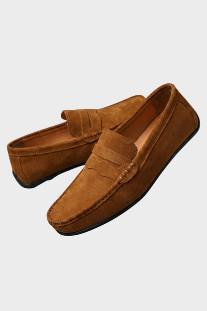 Men's Moccasin Stitch Slip-On Loafers