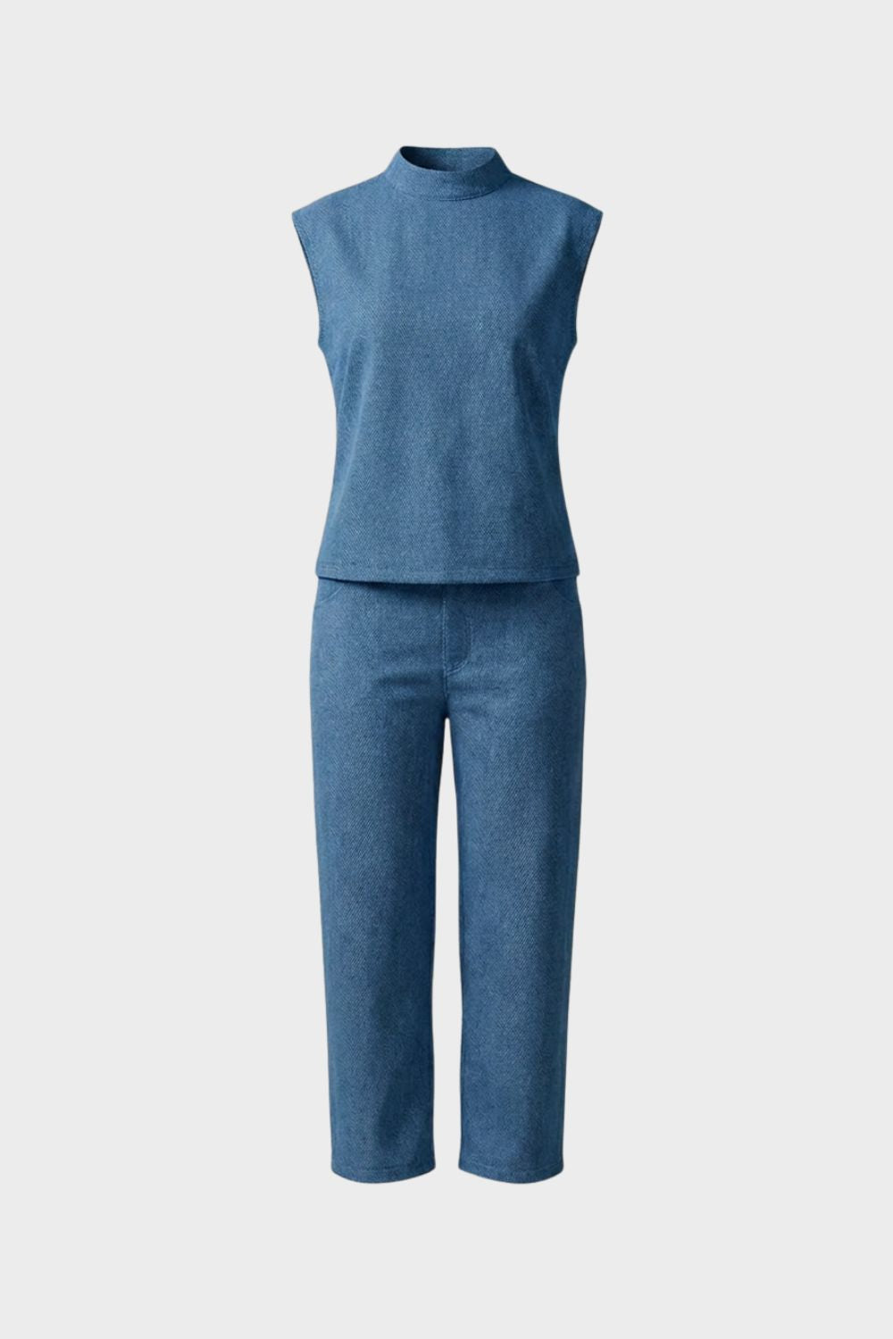 Women's Sleeveless Top and Wide Leg Pants Set | Everyday Wear