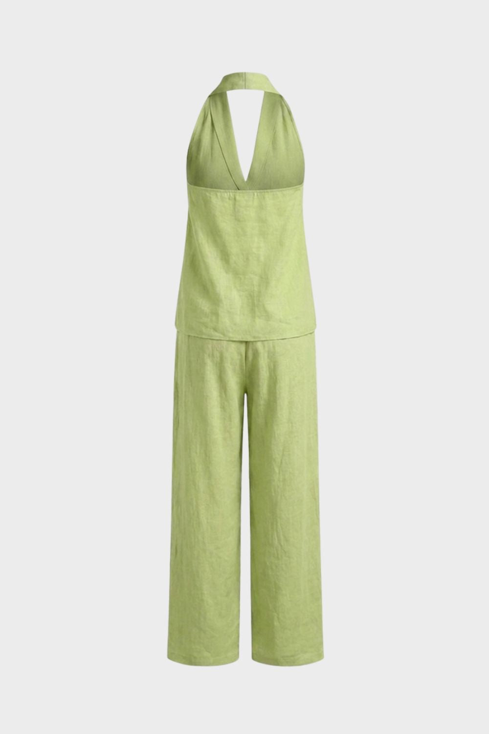 Women's Sleeveless Loose Fit Top and Pants Set | Summer Look