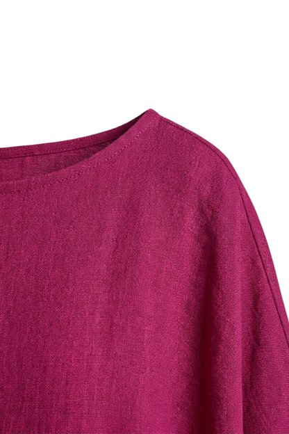 Women's Oversized Linen Maxi | Batwing