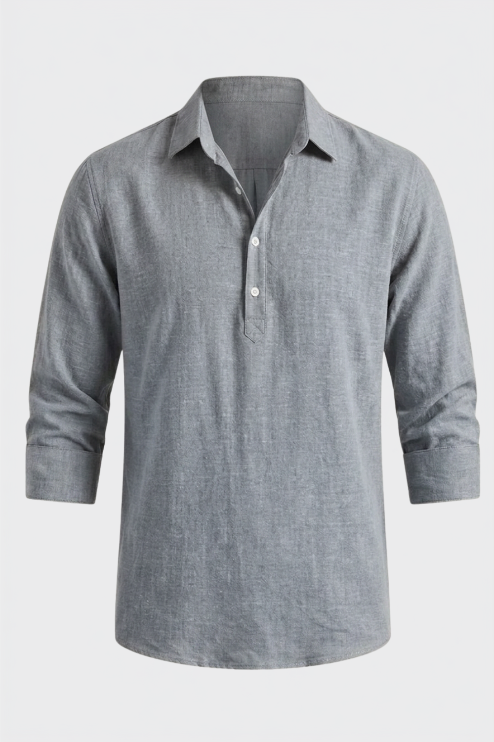 Men's Kent Collar Long Sleeve Shirt