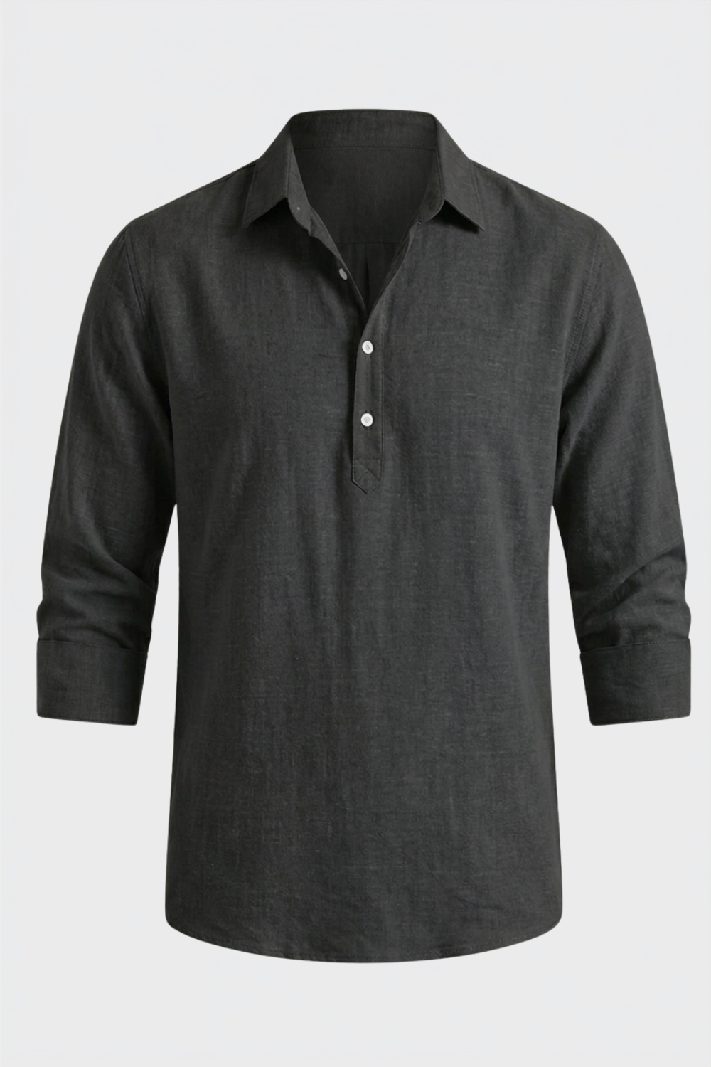 Men's Kent Collar Long Sleeve Shirt
