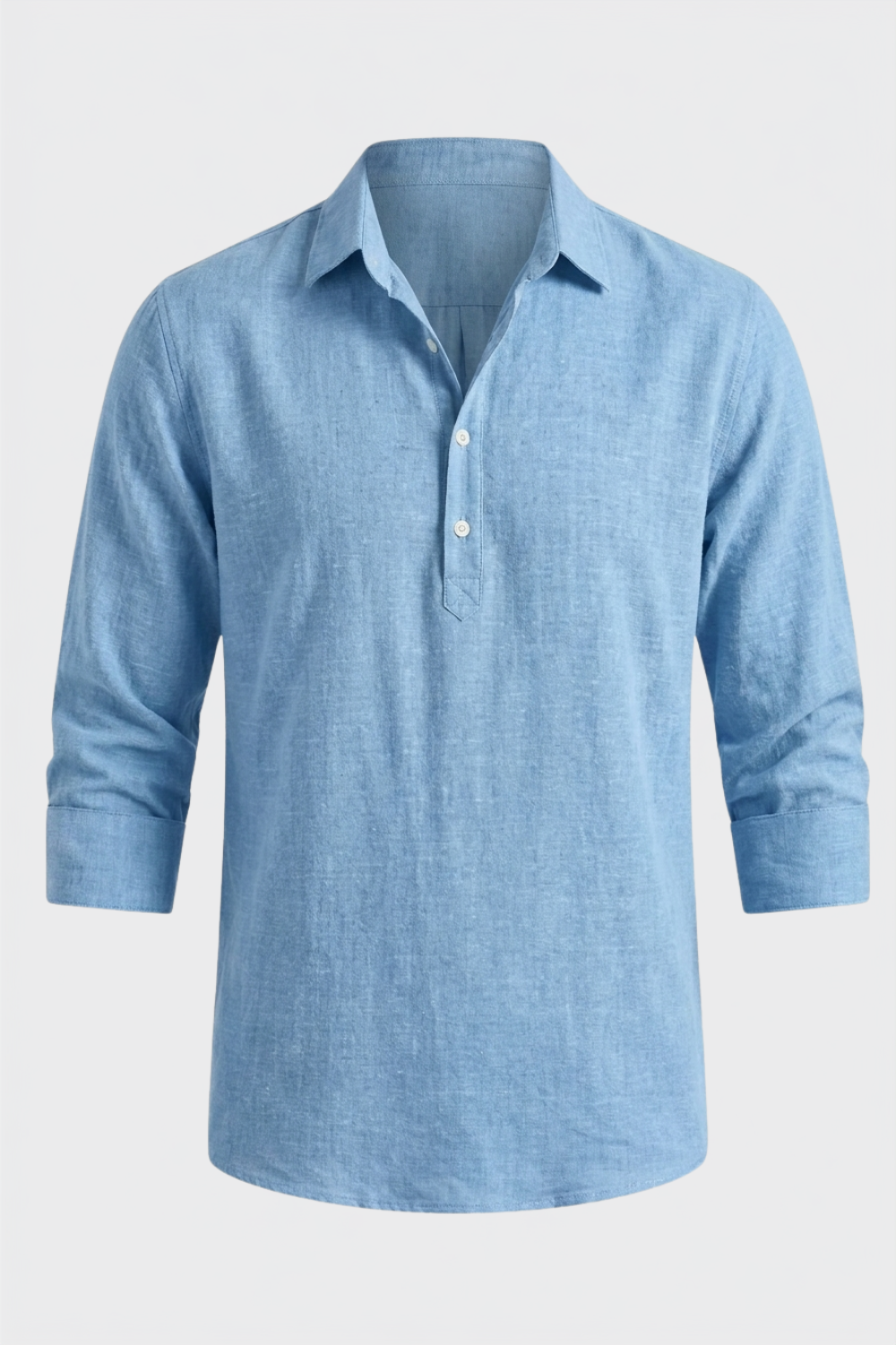 Men's Kent Collar Long Sleeve Shirt