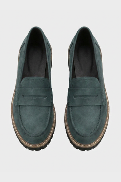 Women's Profile Sole Loafers with Decorative Tab