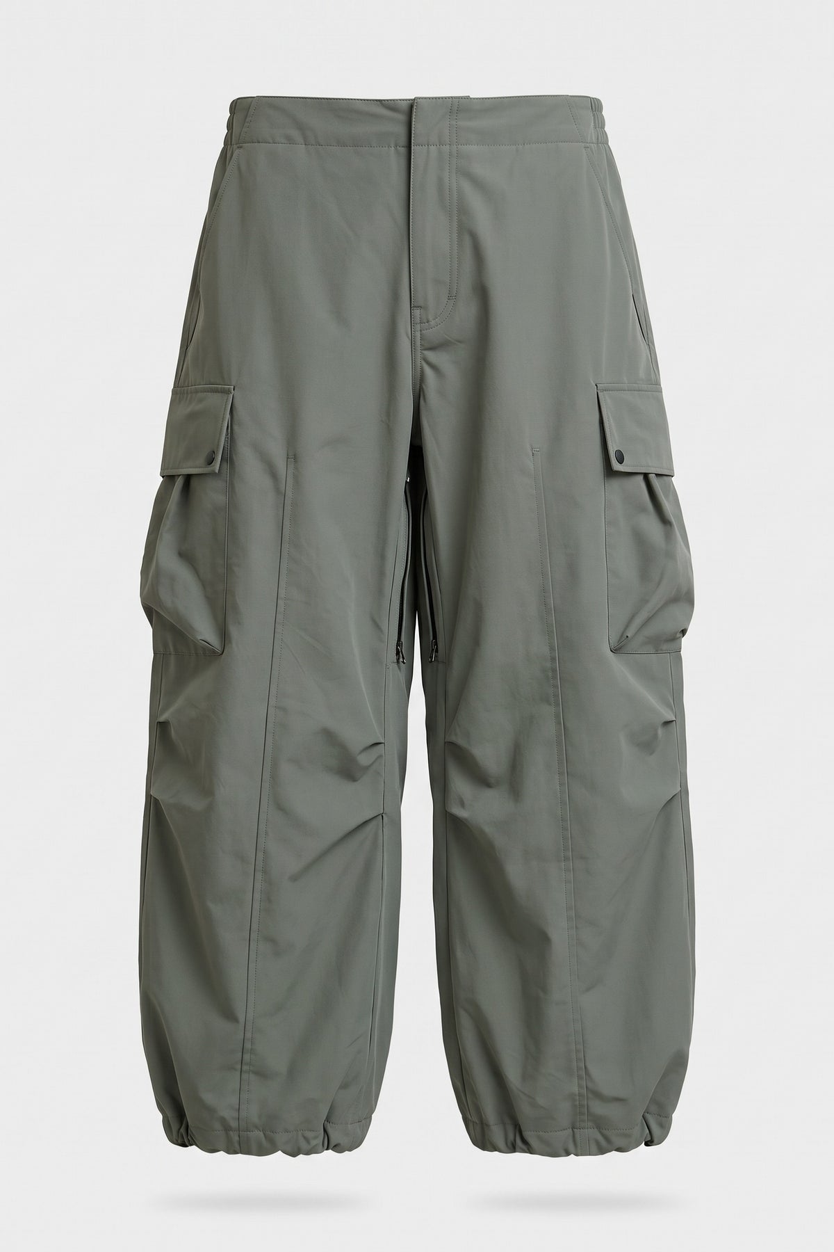 Men's Baggy Cargo Pants | Wide-Leg — Green — packshot