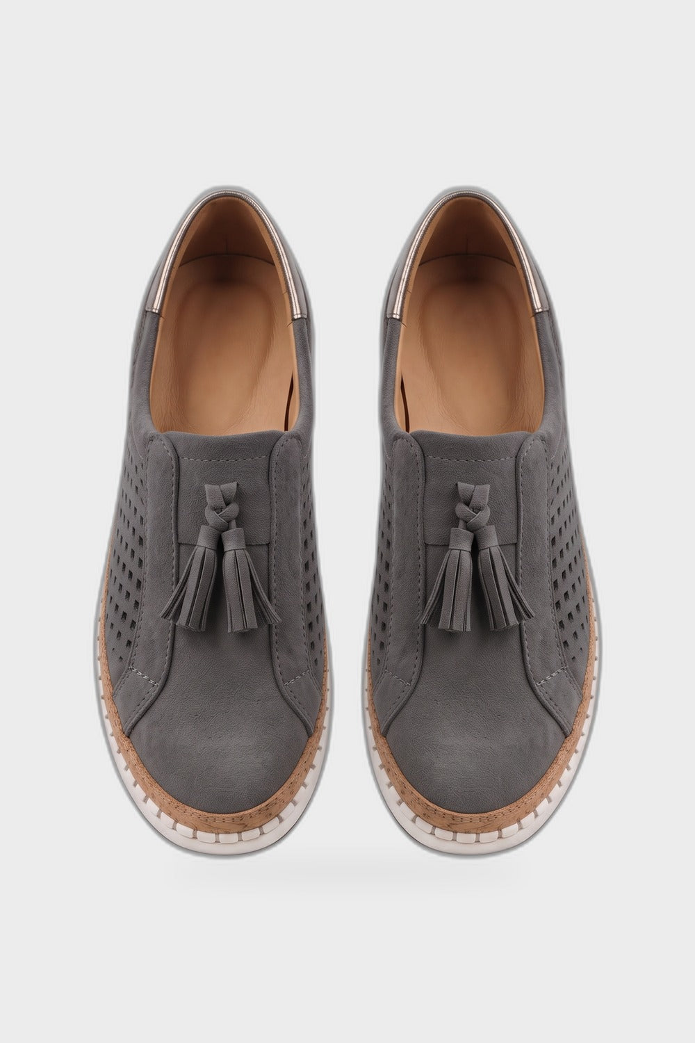 Women's Slip-On Sneaker | Tassel Detail — Green — product view