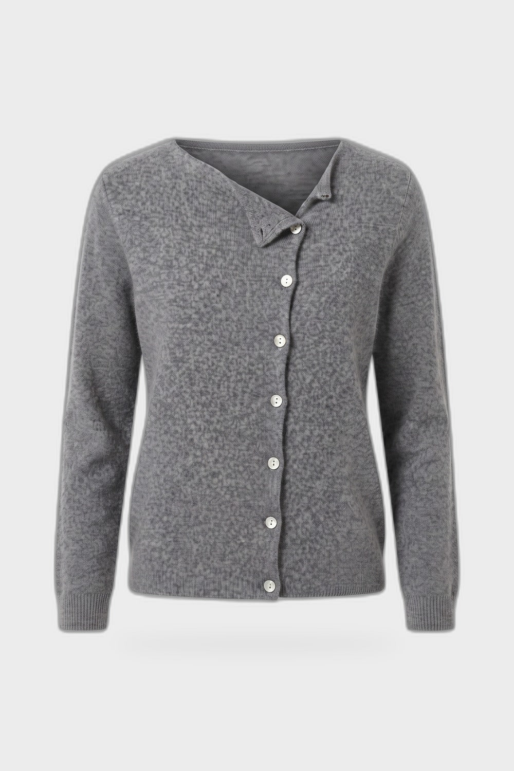 Women's Cardigan Sweaters | Button Front — Grey — product view