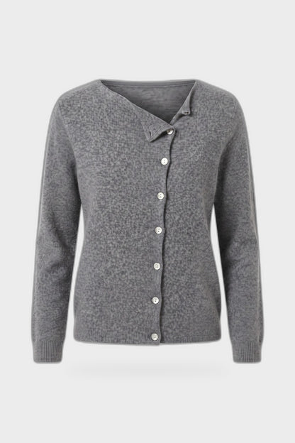 Women's Cardigan Sweaters | Button Front — Grey — product view