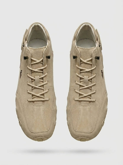 Men's Laced Sneakers with Profile Sole