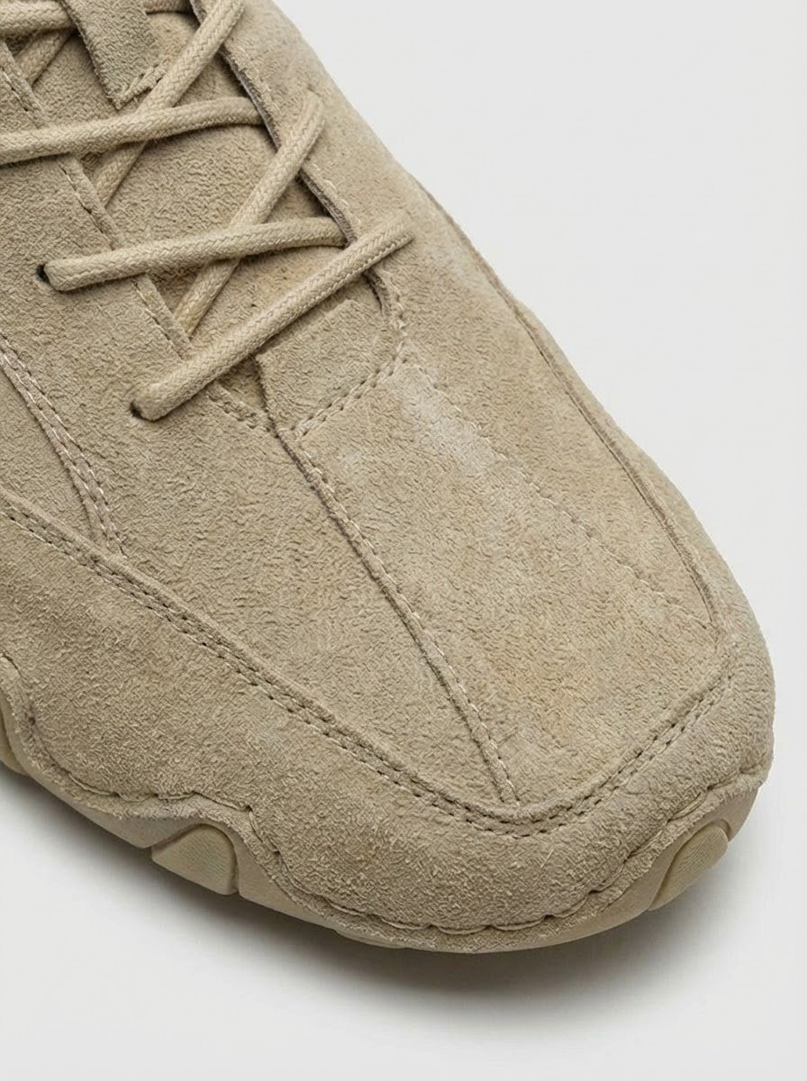 Men's Laced Sneakers with Profile Sole