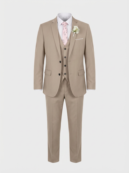 Men's 3-Piece Suit with Vest