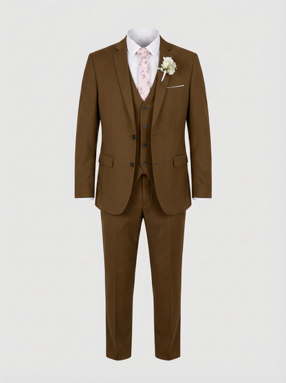 Men's 3-Piece Suit with Vest