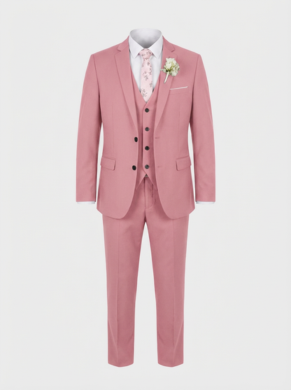 Men's 3-Piece Suit with Vest