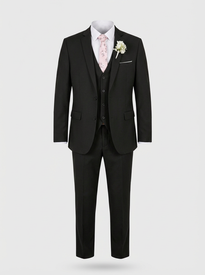 Men's 3-Piece Suit with Vest